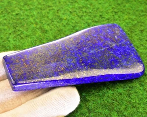 Standing Lapis Lazuli Polished Freeform Slab, Natural Blue Crystal Mineral #4 - Picture 1 of 24
