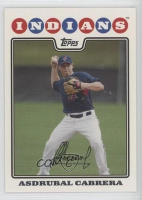 2008 Topps Asdrubal Cabrera #617 Rookie RC - Image 1 of 2