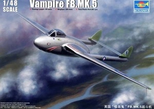 Trompetista 02874 escala 1:48 de Havilland Vampiro FB.Mk.5 - Imagen 1 de 1