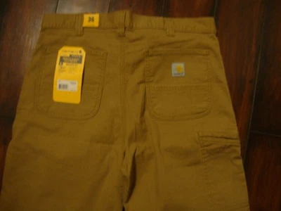 Men's Carhart RELAXED fit canvas shorts  SZ 36 NWT SWEET DEAL! - Image 1 of 4