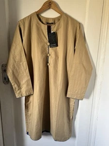 Al-karam studio shirt Kurta Top khaadi Sapphire J. Junaid Jamshed Sana Safinaz M - Picture 1 of 17