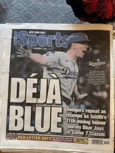 DODGERS WORLD SERIES CHAMPIONS New York Post 02.11.25 - Bild 1 von 1