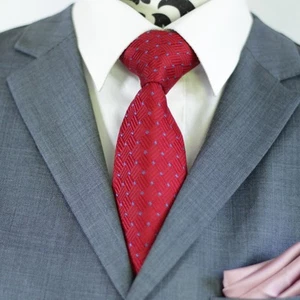 Men's Pure Silk Tie by Austin Reed Classic Blade V0ut - Imagen 1 de 15