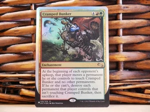 MTG Cramped Bunker 129/216 | Foil | NM Near Mint | Unstable The List | 2017 - Picture 1 of 2