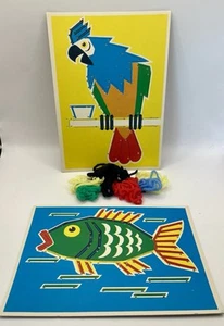 Vintage Retro 1977 Sewing Cards Set Of 2 Spear’s Games What Fun IT Is To Sew - Picture 1 of 6