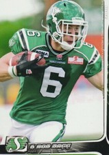 2010 EXTREME CFL ROB BAGG SASKATCHEWAN ROUGHRIDERS (QUEENS GOLDEN GAELS)