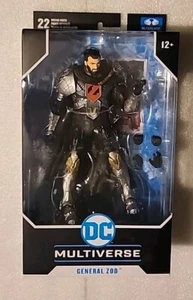 Figura de acción DC Multiverse McFarlane Toys General Zod DC Rebirth 7" nueva - Imagen 1 de 1