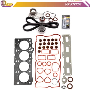 Juego de juntas de cabeza de bomba de agua de correa de distribución para Chrysler PT Cruiser Jeep 02-09 2,4 L - Imagen 1 de 19
