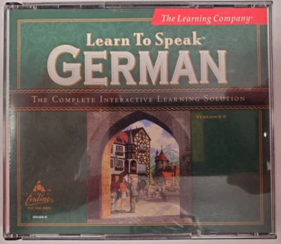 Aprende a Hablar Alemán La Solución Completa de Aprendizaje Interactivo Versión 8.0 '99 Foto 1 de 4
