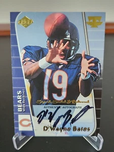 1999 Triumph Signed Sealed & Delivered D'Wayne Bates #DWB Rookie Auto RC - Picture 1 of 2