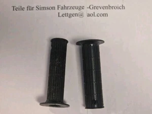 Paar Griffgummis Gummis Griffe Lenker für Simson Kr51-1 ,Kr51-2, Mz,ETZ Neu - Bild 1 von 2