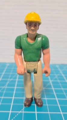 Vintage 1974 Fisher Price No.352 The Adventure People Construction Worker Frank - Image 1 of 3