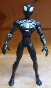 Spectacular Spiderman Black Suit Actionfigur Symbiote Marvel Legends 2008 (31d - Bild 1 von 5