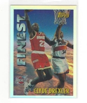 1995-96 TOPPS BASKETBALL MYSTERY FINEST REFRACTORS INSERT SERIES SINGLES - Image 1 of 2