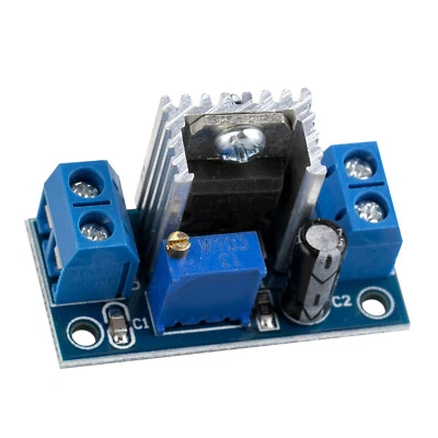 LM317 DC-DC Buck Converter Step Down Voltage 5V-40V to 1.2V-37V Linear Regulator - Image 1 of 4