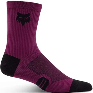 Calcetines Fox Racing 6" Ranger Unisex Sangría - Imagen 1 de 1