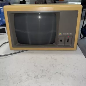 Vintage 1983 Apple Monitor III Computer Monitor Tested & Works - Picture 1 of 8