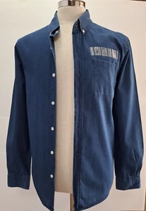 Stussy denim long sleeve denim shirt Size small - Picture 1 of 2