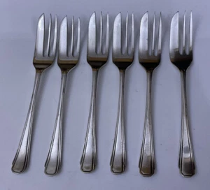 Vtg Grecian Athenian 13.5cm EPNS Silver Plate Dessert Cake Pastry Fork Sporks - Picture 1 of 6