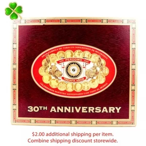 Perdomo Churchill Sun Grown 30th Anniversary Empty Wood Cigar Box 9.5" x 8" x 3" - Picture 1 of 12
