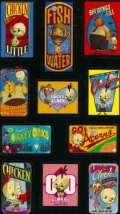 Maxi Kromekote CHICKEN LITTLE Sandylion Stickers ~VINTAGE~ - Picture 1 of 1