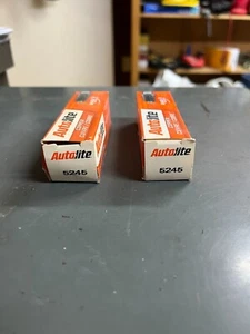 TWO AUTOLITE SPARK PLUGS 5245 - Picture 1 of 2