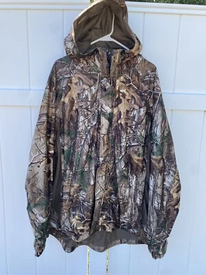 Gander Mountain Guide Series Hoodie Jacket 2XL Realtree Camo Hunting Waterproof - Image 1 of 4