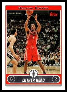 2006-07 Topps #36 Luther Head Houston Rockets - Picture 1 of 2