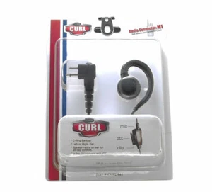 Klein Single Wire CURL Ear Piece Motorola M1 - Picture 1 of 2