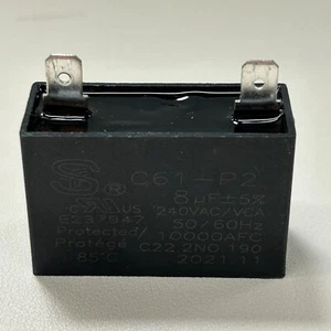 Genuine Samsung - OEM C61-P2 8uF Capacitor FOR Range Hood NK30B3500US - Picture 1 of 2