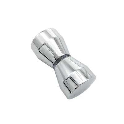 Nes Home Cone Chrome Aluminium Shower Door Knob Handle
