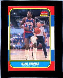 1986 Fleer #109 Isiah Thomas RC Set Break - Bild 1 von 2