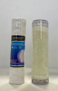 Filter Kalkablagerungen Acqua Wasserenthärter Polyphosphate E Schnur Wickel 10 " - Bild 1 von 4