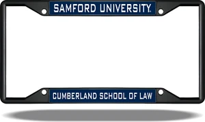 Marco de matrícula negro Samford University Cumberland Law - Imagen 1 de 1