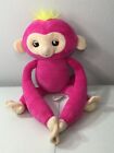 FINGERLINGS Interactive Pink Monkey w/Long Neck Wrap Arms. Excel. Cond.