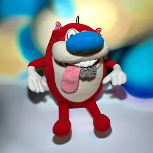 Nickelodeon's Pull-String Talking STIMPY Plush: Mattel 6 Different Phrases 1992 - Picture 1 of 6