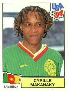 USA '94 PANINI N. 139 CYRILLE MAKANAKY CAMERUN CAMEROUN FIGURINA WORLD CUP 1994 - Foto 1 di 1