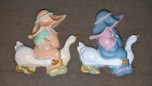 Colgantes de pared de plástico vintage - Juego de 2 2865 Burwood - Imagen 1 de 2