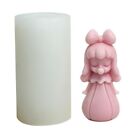 3D Girl Silicone Mold for DIY Plaster Making Soap Resin Mold Decor