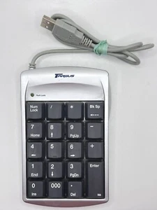 Targus PAUK10U Numeric Numeric Keypad Wired Silver Free Shipping! - Picture 1 of 2