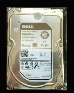 NEW Dell Enterprise 4TB 7.2K 12G 3.5" SAS Hard Drive ST4000NM0025 YXG4K HDD - Picture 1 of 3