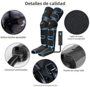 Presoterapia masajeador de piernas Kompressionsmassage Con Calentador - Imagen 1 de 12