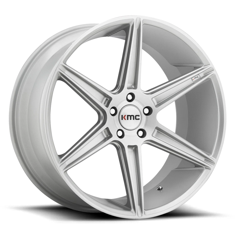 KMC Wheel 22X10.5 5X112 BRUSHED SLV 40MM Foto 1 de 2