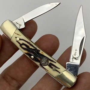 ELK RIDGE TWO BLADE TOOTHPICK STYLE  POCKET FOLDING KNIFE NO BOX - Picture 1 of 15