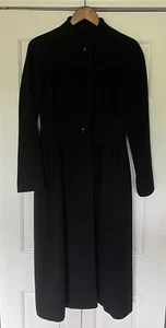 Giacca lunga vintage Nipon Coature Imperial Cashmere con bottoni nascosti vintage - Foto 1 di 10