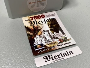Merlain (for Atari 7800) Replacement Game Label - Picture 1 of 1