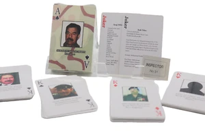 Iraqi Most Wanted Playing Cards Deck Original Bicycle Iraq War - Picture 1 of 5