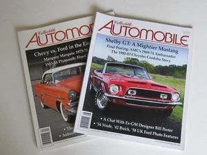 Collectible AUTOMOBILE Magazine Lot of 2 August 1917 and April 2019 - Picture 1 of 10