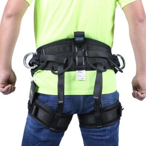 Safety Half Body Harness Sitting Bust Belt for Outdoor Rock Climbing Tree - Picture 1 of 3