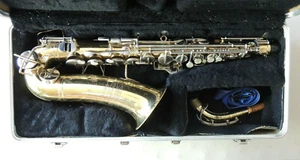 Buescher Aristocrat Saxophon Ser. 682494 Guter Vintage Zustand - Bild 1 von 12